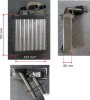 Радиатор печки Isuzu ELF 93-03 4HF1/ NS Atlas APR71L 4HG1 (пластиковый)